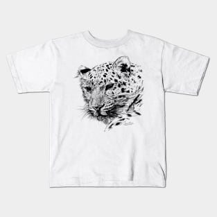 Amur Leopard Kids T-Shirt